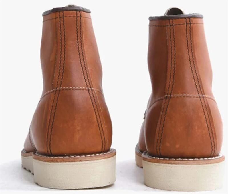 Red Wing Shoes Klassieke Moc 6 inch Waterdichte Leren Schoenen Brown Heren - Foto 10