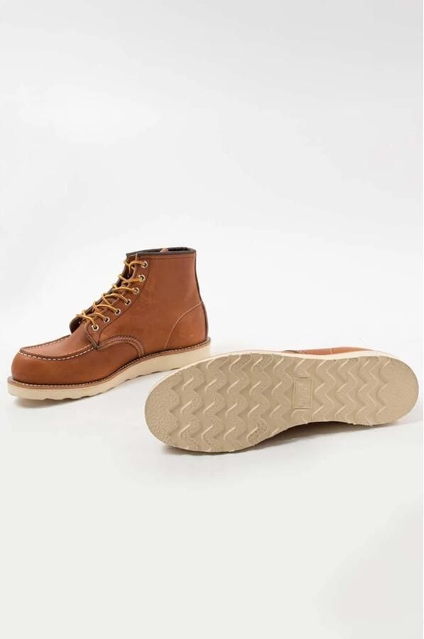Red Wing Shoes Klassieke Moc 6 inch Waterdichte Leren Schoenen Brown Heren - Foto 13