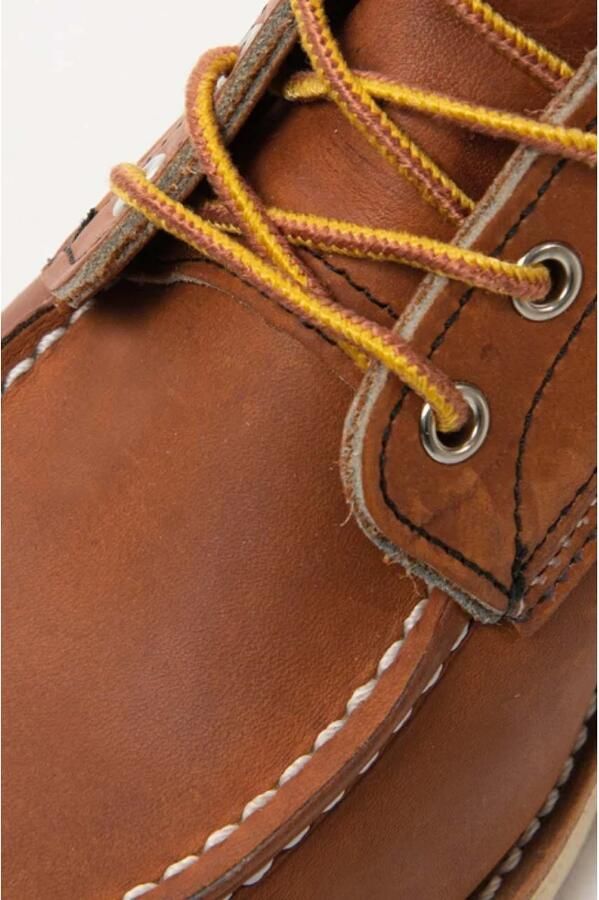 Red Wing Shoes Klassieke Moc 6 inch Waterdichte Leren Schoenen Brown Heren - Foto 11