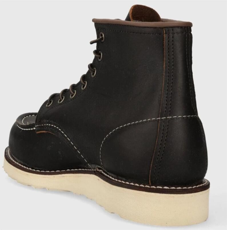 Red Wing Shoes Bruin leren veterschoenen met platte zool Brown Heren