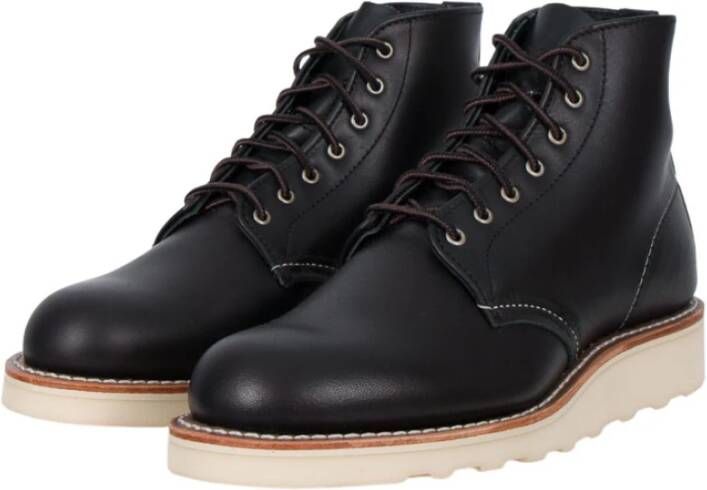 Red Wing Shoes 3450 Ronde Laarzen voor Dames Black Dames