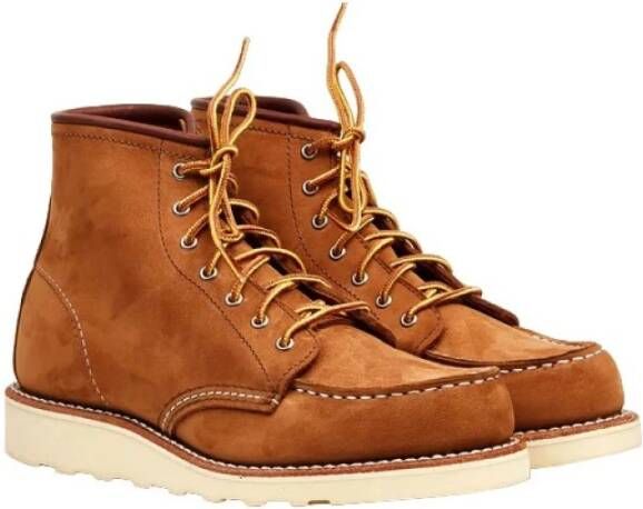 Red Wing Shoes 6 Inch Moc Toe Honey Chinook Laarzen Bruin Dames