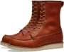 Red Wing Shoes 877 Heritage Work 8 MOC TOE Boot Goud Legacy Bruin Heren - Thumbnail 1