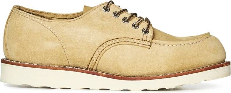 Red Wing Shoes Beige Ballerina`s met Tubulaire Sluiting
