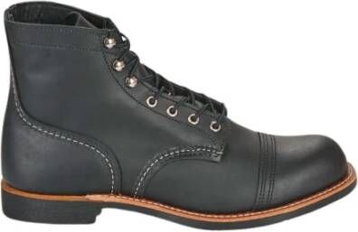 Red wing 3345 Heritage Work 6 Blacksmith Boots Shoes Zwart Heren