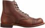 Red Wing Shoes Iron Ranger Laars Amber Harness Brown Heren - Thumbnail 1