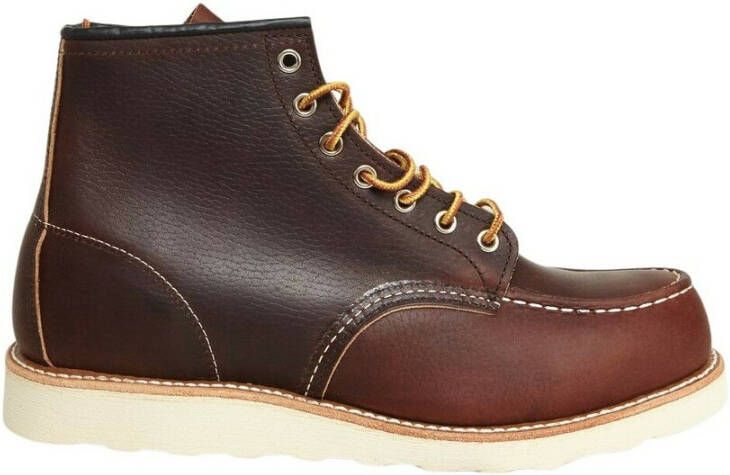 Red Wing Shoes Klassieke MOC Toe Briar Oil Slick Boots Bruin Heren