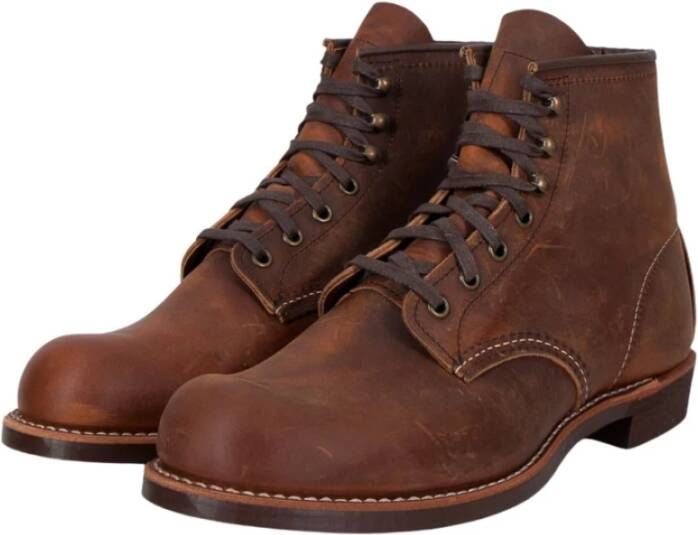 Red wing Iron Ranger Copper Rough & Tough Boots Shoes Bruin Heren