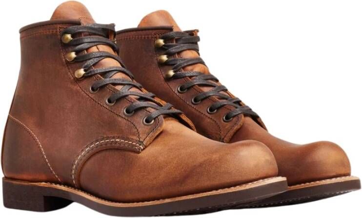 Red wing Iron Ranger Copper Rough & Tough Boots Shoes Bruin Heren
