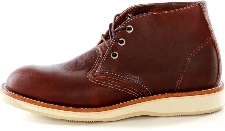 Red Wing Shoes Heren Veterschoenen Brown Heren