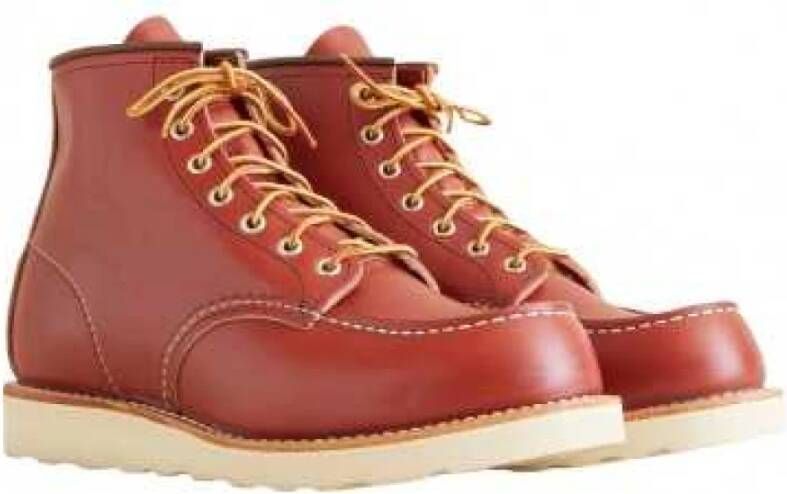 Red Wing Shoes Platte Veterschoenen Enkel Red