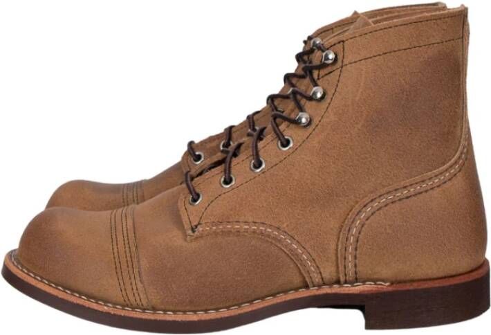 Red Wing Shoes Iron Ranger Boots Bruin Heren