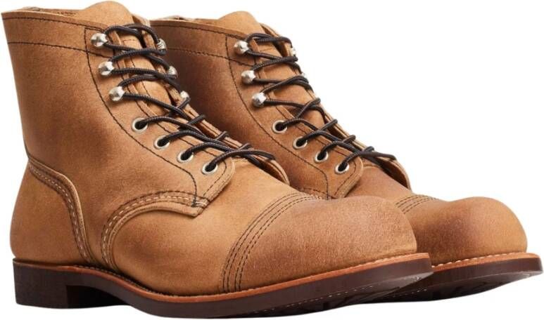 Red Wing Shoes Iron Ranger Boot Hawthorne Muleskinner-42 Brown Heren