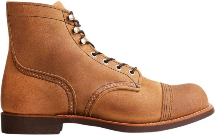 Red Wing Shoes Iron Ranger Laars Hawthorne Muleskinner Brown Heren