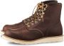 Red Wing Shoes Iron Ranger Traction Tred Laars Brown Heren - Thumbnail 1