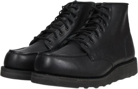 Red Wing Shoes Klassieke MOC 6-inch laarzen Black Dames