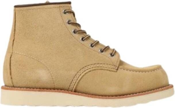 Red Wing Shoes Klassieke Moc Hawthorne Schoenen Yellow Heren