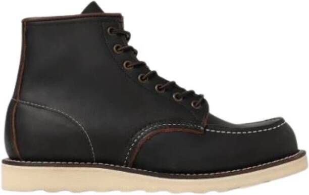 Red Wing Shoes Klassieke Moc Leren Laarzen Brown Heren