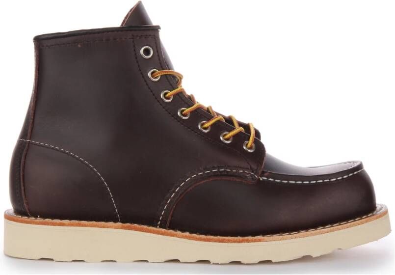 Red Wing Shoes Klassieke Leren Laarzen Triple Stitch Constructie Red Heren