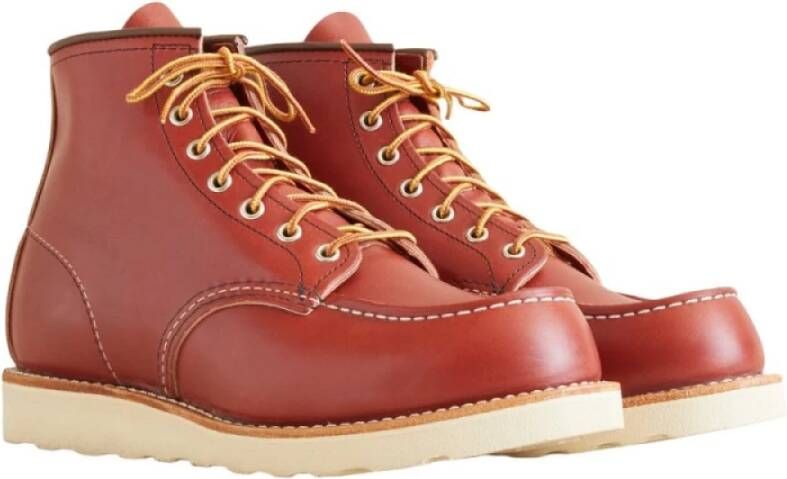 Red Wing Shoes Klassieke Moc Toe Laarzen Red Dames