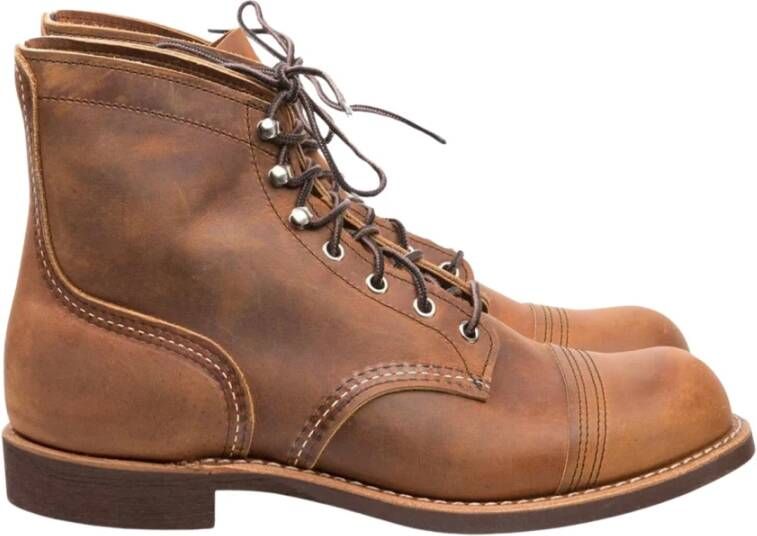 Red Wing Shoes Klassieke Moc Toe Veterschoenen Brown Heren