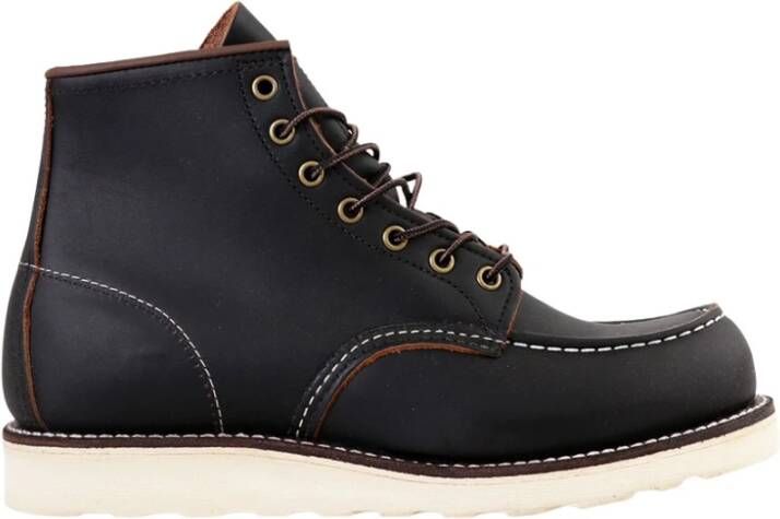 Red Wing Shoes Zwarte Moc Toe Laarzen 8849 Black Heren