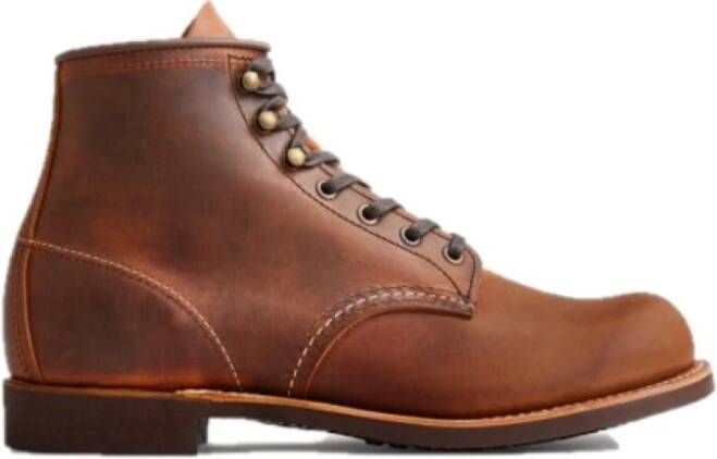 Red Wing Shoes Koper Ruw Stoere Blacksmith Laars Brown Heren