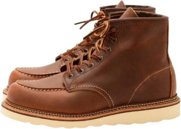 Red Wing Shoes Koperen Leren Laarzen