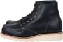 Red Wing Shoes Zwarte leren enkellaars met Traction Tred zool Black - Thumbnail 2