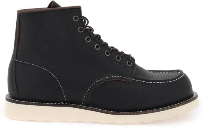 Red Wing Shoes Lace-up Boots Black Heren