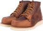 Red Wing Shoes 3428 Moc Toe Copper Rough and Tough Bruin Brown - Thumbnail 3