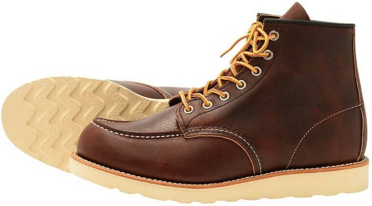 Red Wing Shoes Klassieke Moc Toe Briar Oil Slick Laarzen Brown Heren