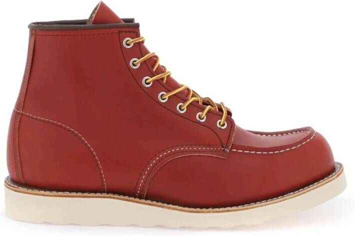 Red Wing Shoes Lace-up Boots Red Heren