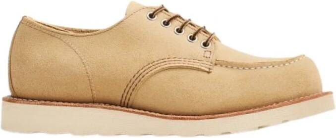 Red Wing Shoes Hawthorne Abilene Leren Oxford Schoenen Beige Heren