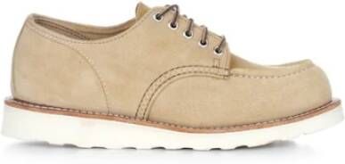 Red Wing Shoes Hawthorne Abilene Leren Oxford Schoenen Beige Heren