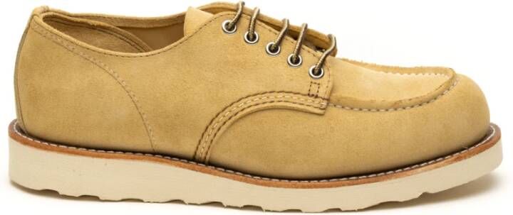 Red Wing Shoes Platte Sand Moc Toe Schoenen Beige Heren