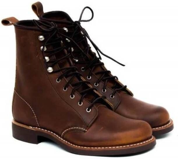 Red Wing Shoes Rought and Tough Leren Laarzen