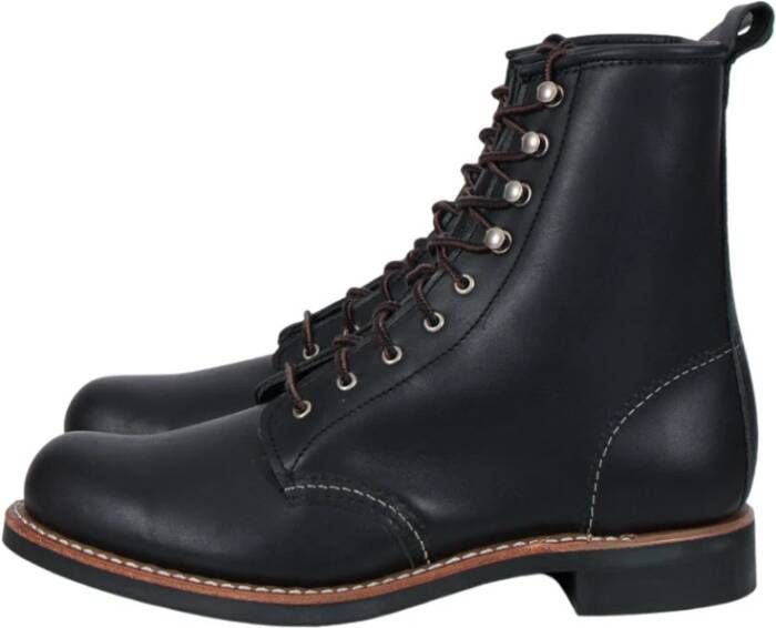 Red Wing Shoes Silversmith Laced Boots Zwart Dames