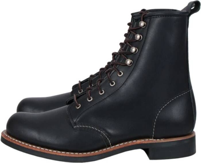 Red Wing Shoes Vetersluiting Silvershmith Laarzen Black Dames