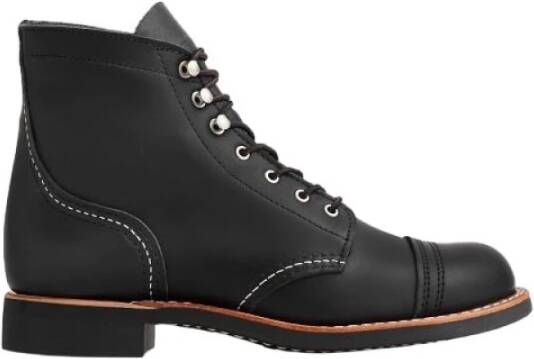 Red Wing Shoes Zwarte Boundary Iron Ranger Laarzen