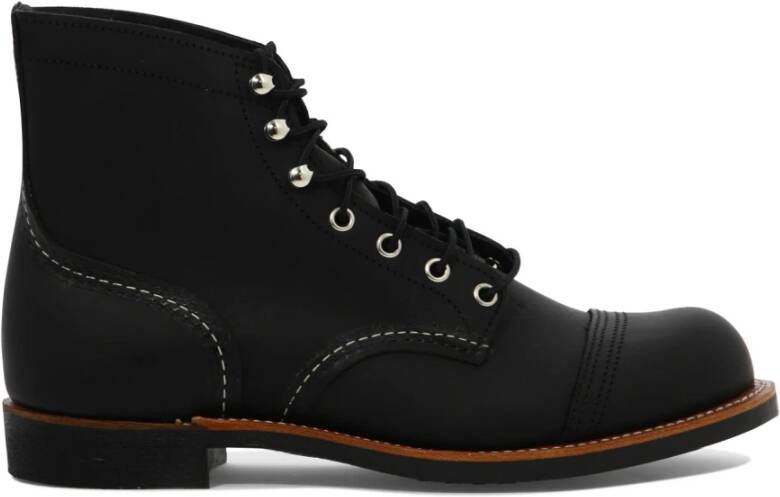 Red wing Iron Ranger Black Harness Boots Shoes Zwart Heren
