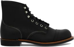 Red Wing Shoes Zwarte Harness Iron Ranger Laarzen Black Dames