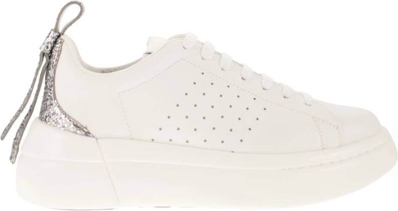 Red(V) Sneakers White Dames