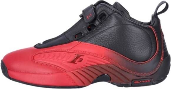 Reebok Answer IV Black Flash Red Sneakers Black Heren
