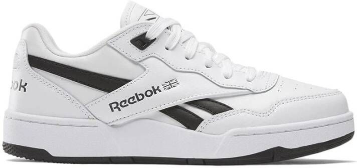 Reebok Kids BB 4000 II leren sneakers Wit