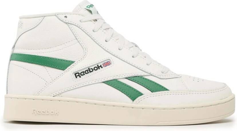 Reebok Classics Club C Form Hi leren sneakers ecru groen - Foto 2