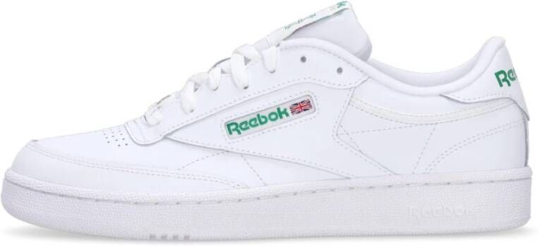 Reebok Club C 85 Lage Sneaker Wit Groen White