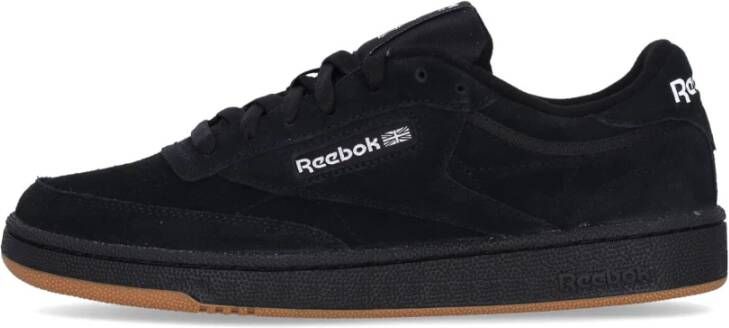 Reebok Core Black Low Sneaker Club C 85 Black Heren