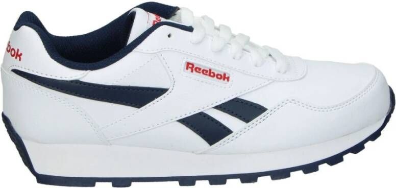 Reebok Classics Royal Prime sneakers wit donkerblauw rood Imitatieleer 34.5