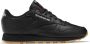 REEBOK CLASSICS Leather Sneakers Core Black Pure Grey Reebok Rubber Gum-02 Dames - Thumbnail 2